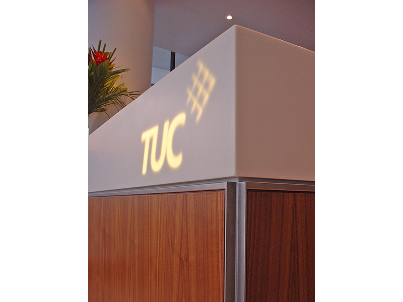 TUC reception desk